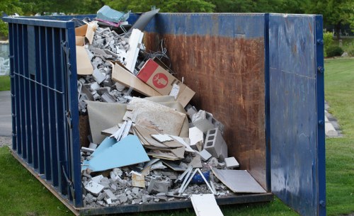 Typical pricing chart for skip hire services